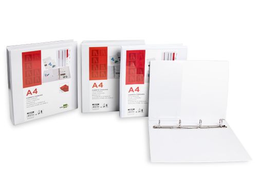 Pasta canguru liderpapel din a4 4 aneis de 55 mm , Liderpapel , 31327 , 8423473313279